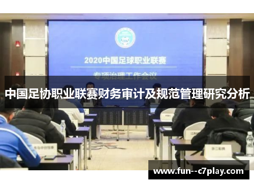 中国足协职业联赛财务审计及规范管理研究分析