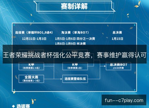 王者荣耀挑战者杯强化公平竞赛，赛事维护赢得认可